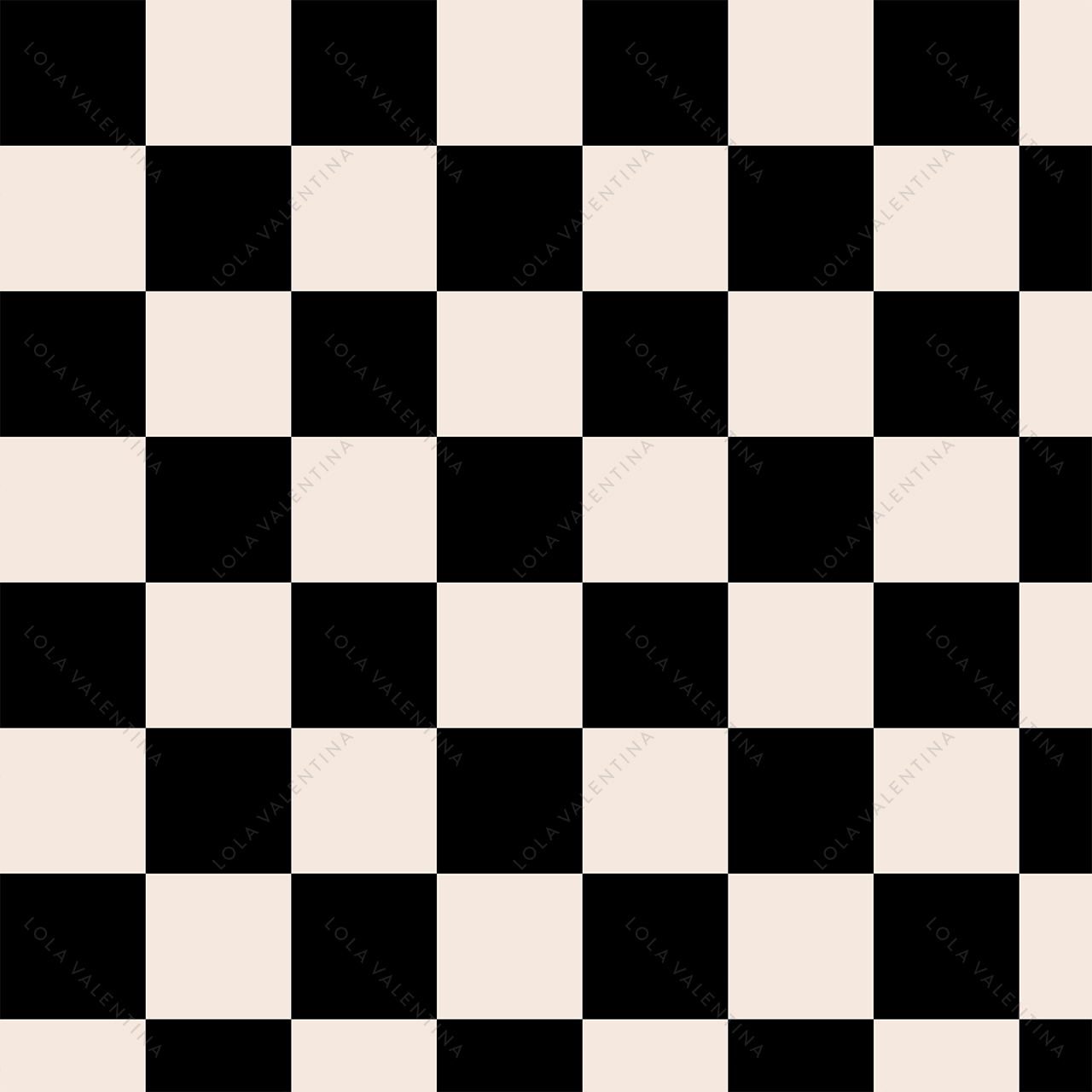 Black-Cream-Checkerboard-Squares-Pattern
