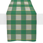 Jade-Green-Lavender-Plaid-Stripes-Runner