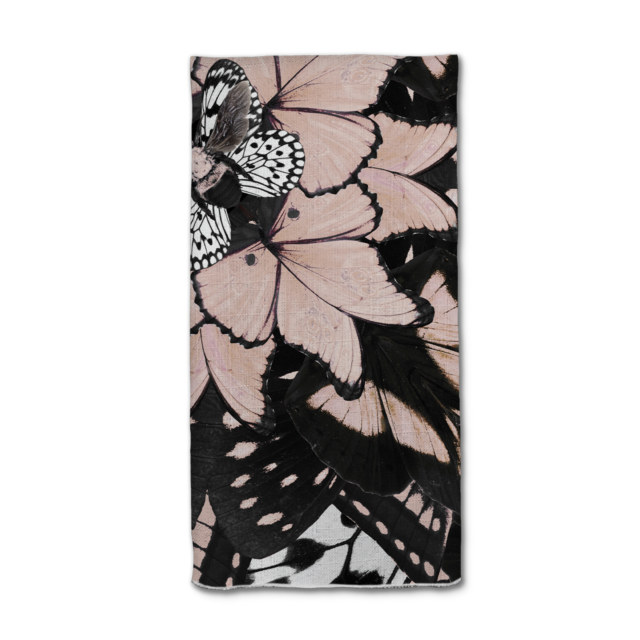 Pink Kaleidoscope Napkin from Butterfly Collection- Lola Valentina High End Table Linen Rental