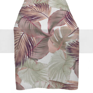 Blush Botanical Table Runner from Amazonica Collection- Lola Valentina High End Table Linen Rental