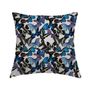 Morphini Pillow from Butterfly Collection- Lola Valentina High End Table Linen Rental