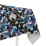 Morphini Tablecloth from Butterfly Collection- Lola Valentina High End Table Linen Rental