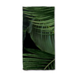 Hunter Green Botanical Napkin from Amazonica Collection- Lola Valentina High End Table Linen Rental