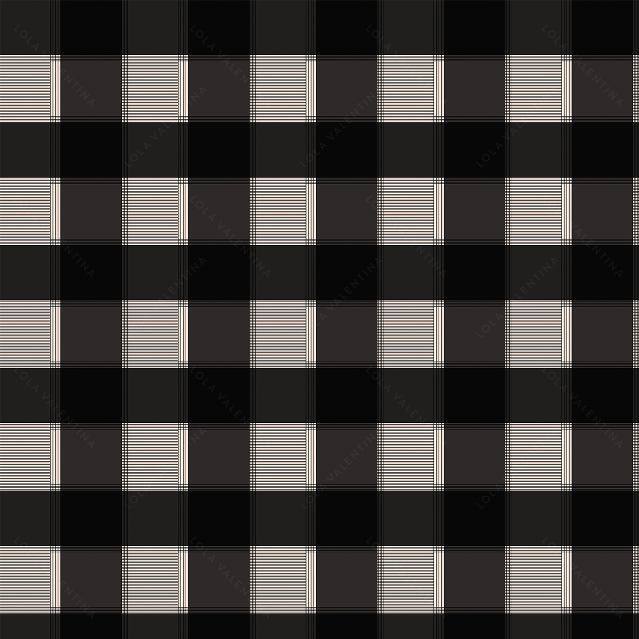 Black-White-Plaid-Pattern
