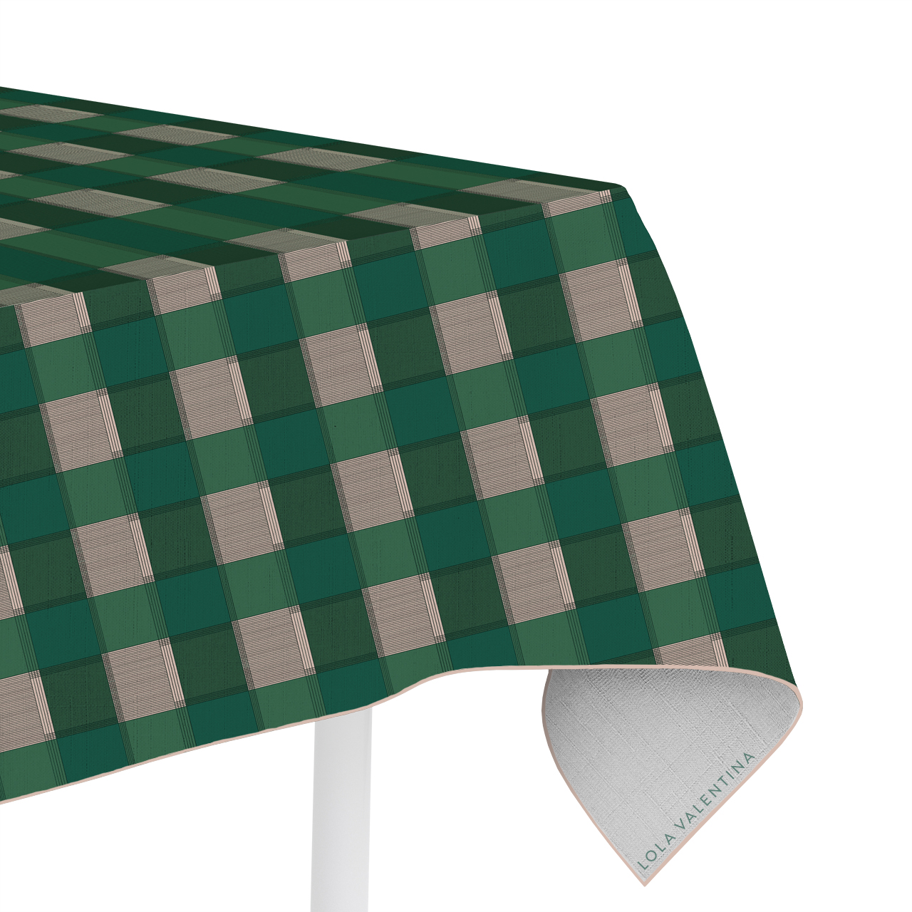 Green-Plaid-Tablecloth