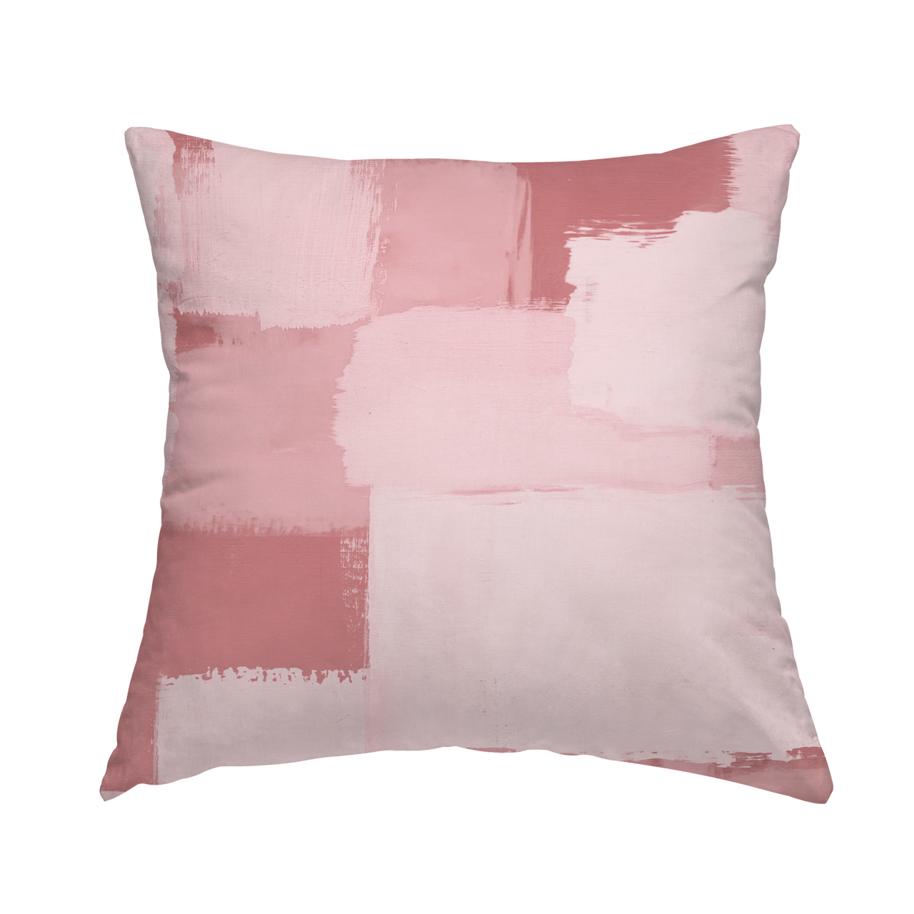Light Pink Brushstrokes Pillow from Abstract Collection- Lola Valentina High End Table Linen Rental