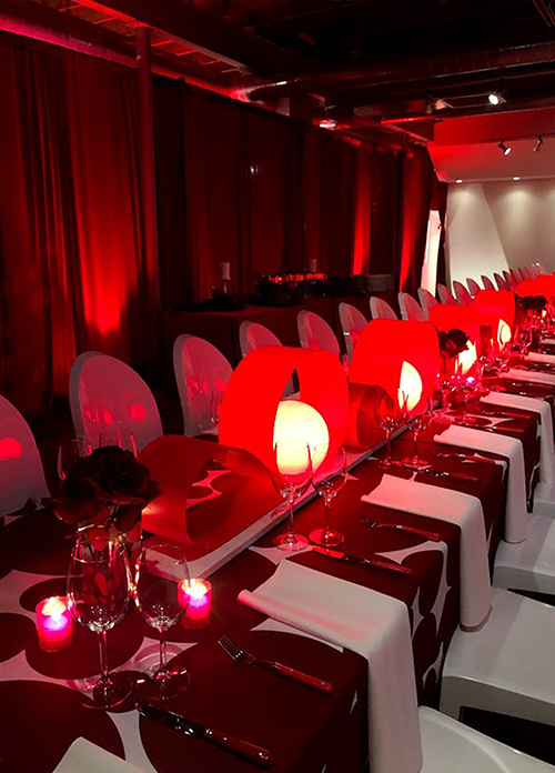 Red-Lighting-At-Event