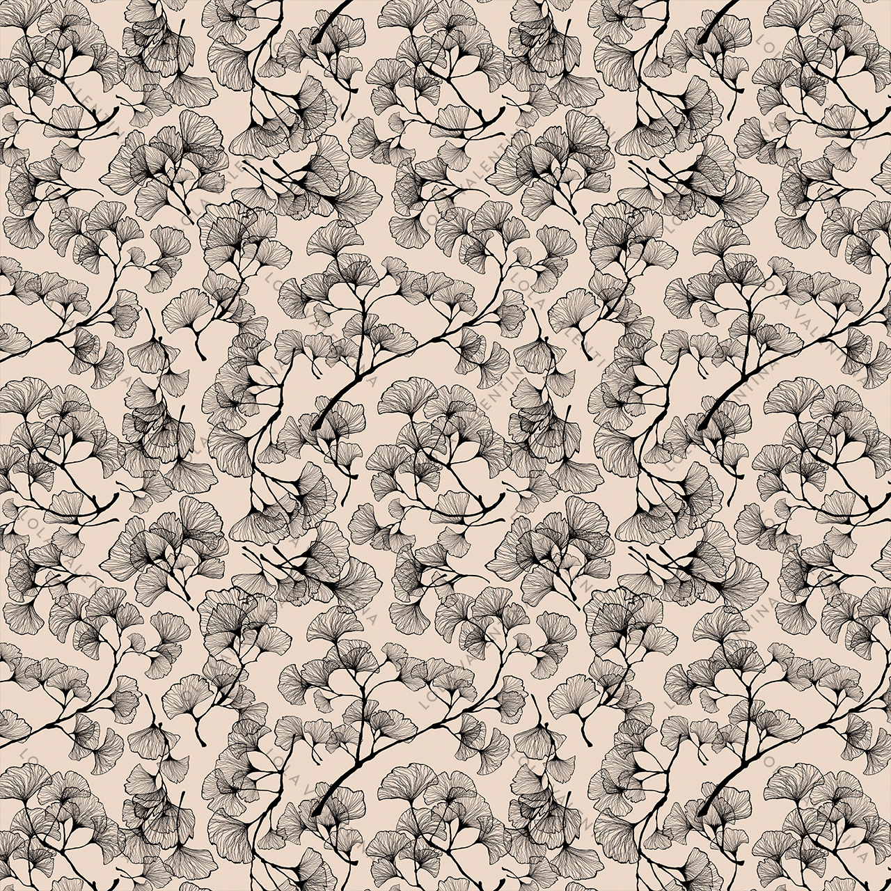 Black-and-Blush-Ginkgo-Floral-Pattern