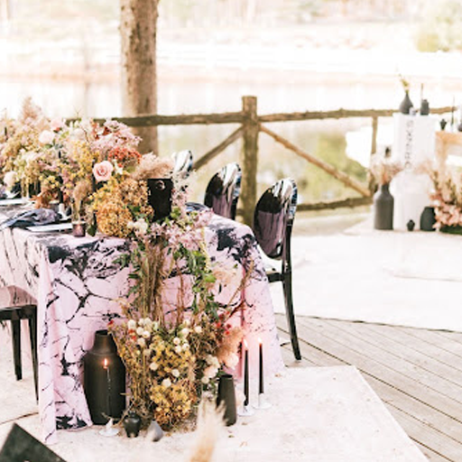 Pink-Blairmore-Tablecloth-At-Event