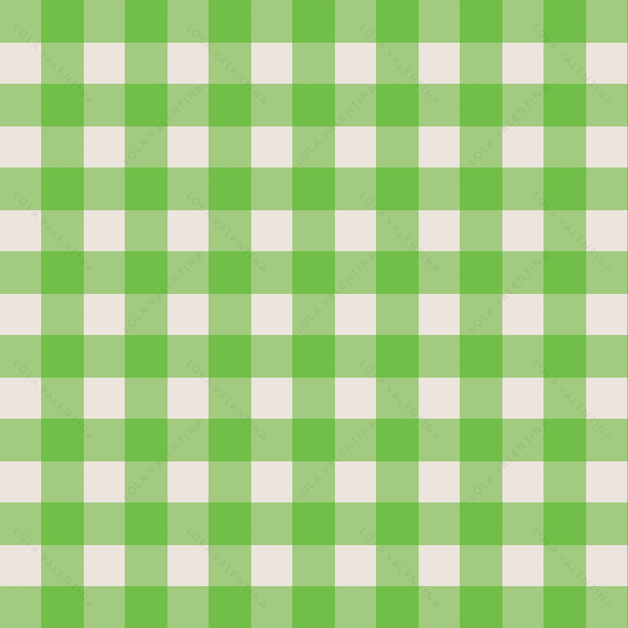 Green-Gingham-Pattern
