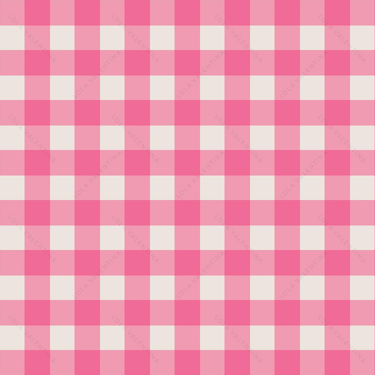 Pink-Gingham-Pattern