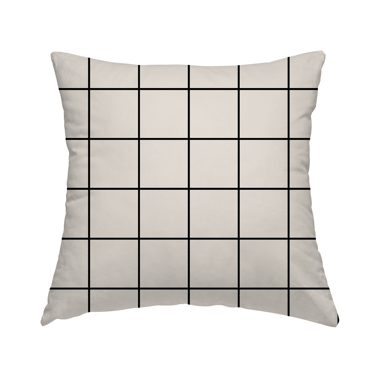 Gridded Black Event Linen Rentals