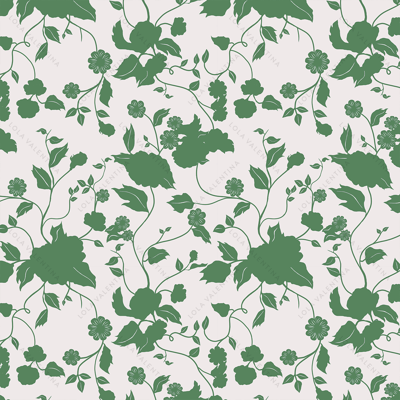 Green-Antoinette-Pattern