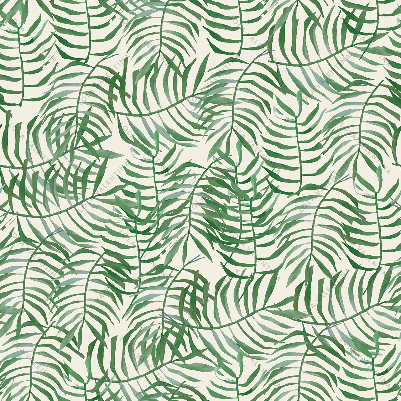 Green-Areca-Pattern