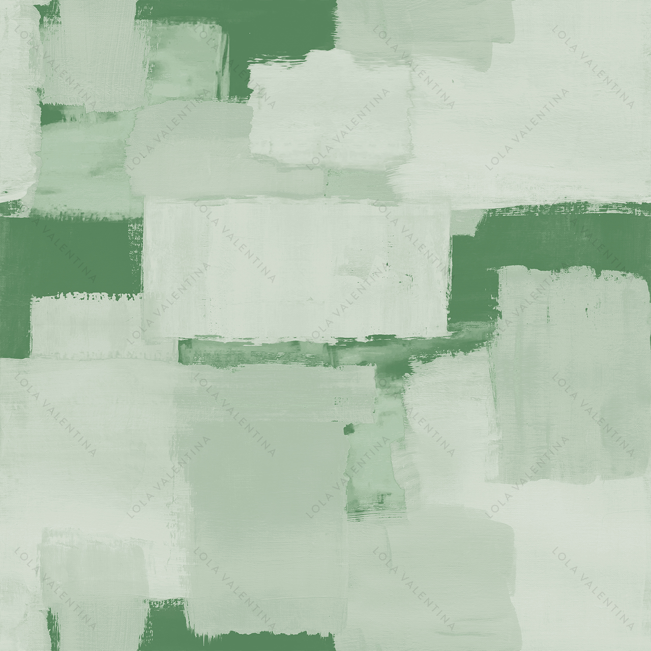 Green-Brushstrokes-Pattern