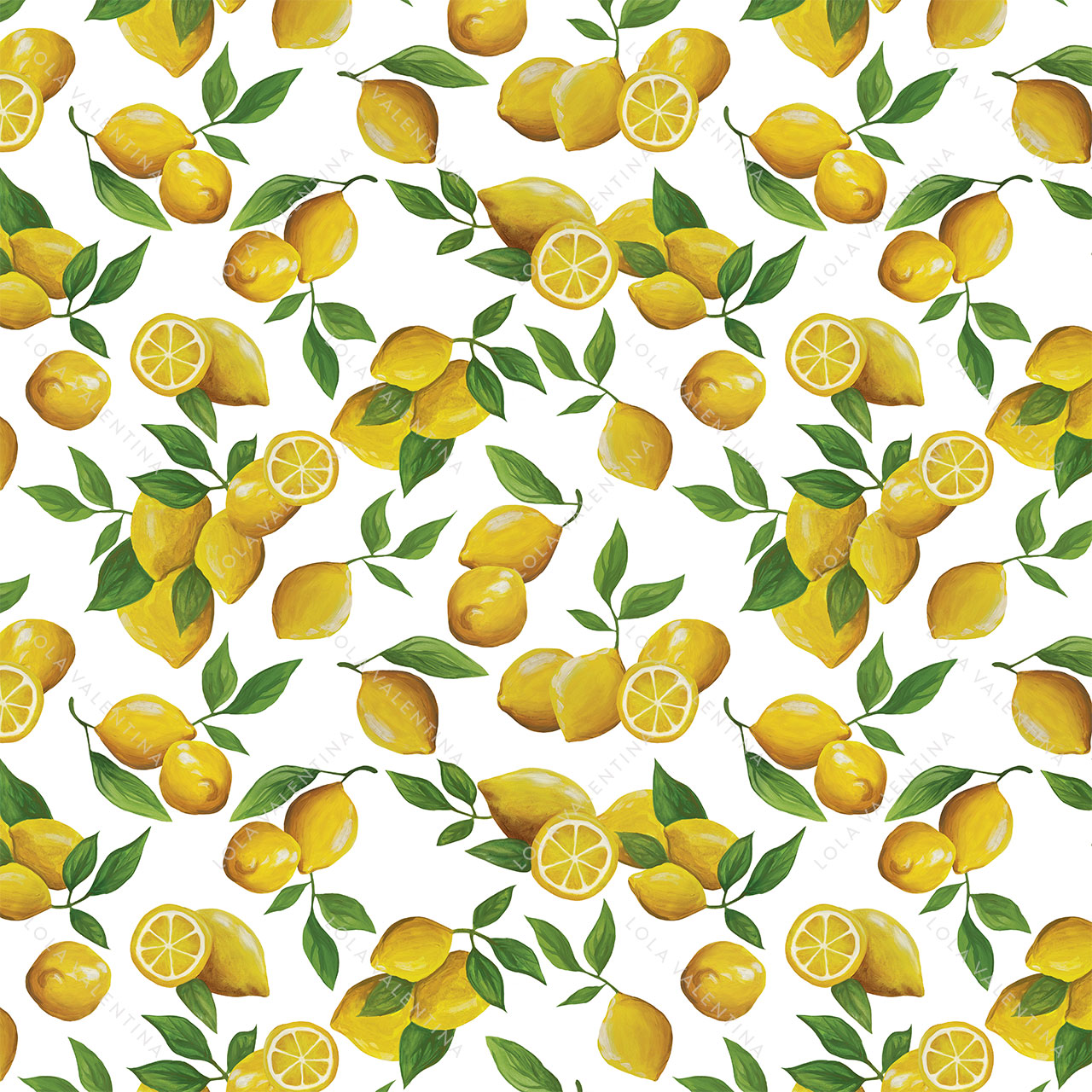 Lemons-Fruits-Citrus-Pattern