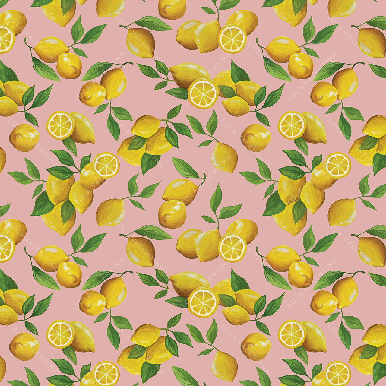 Lemons-Leaves-Blush-Pink-Fruits-Citrus-Pattern