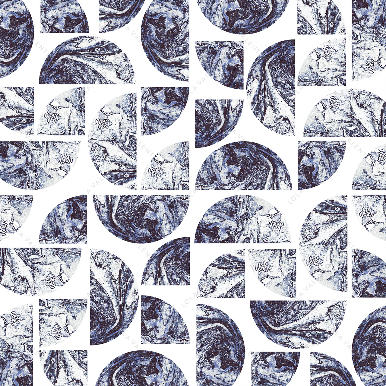 Earth-Goddes-Blue-White-Planets-Moons-Celestial-Space-Cosmos-Pattern