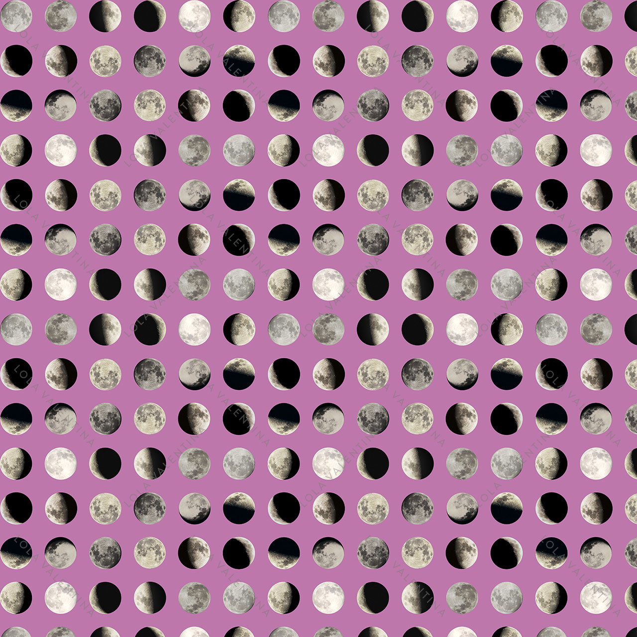 Violet-Purple-Luna-Moons-Celestial-Space-Cosmos-Pattern
