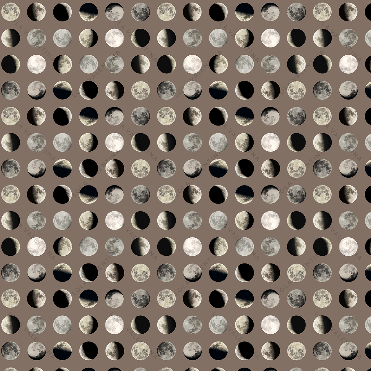 Luna Pattern 30x30 From Cosmos Collection- Lola Valentina High End Table Linen Rental