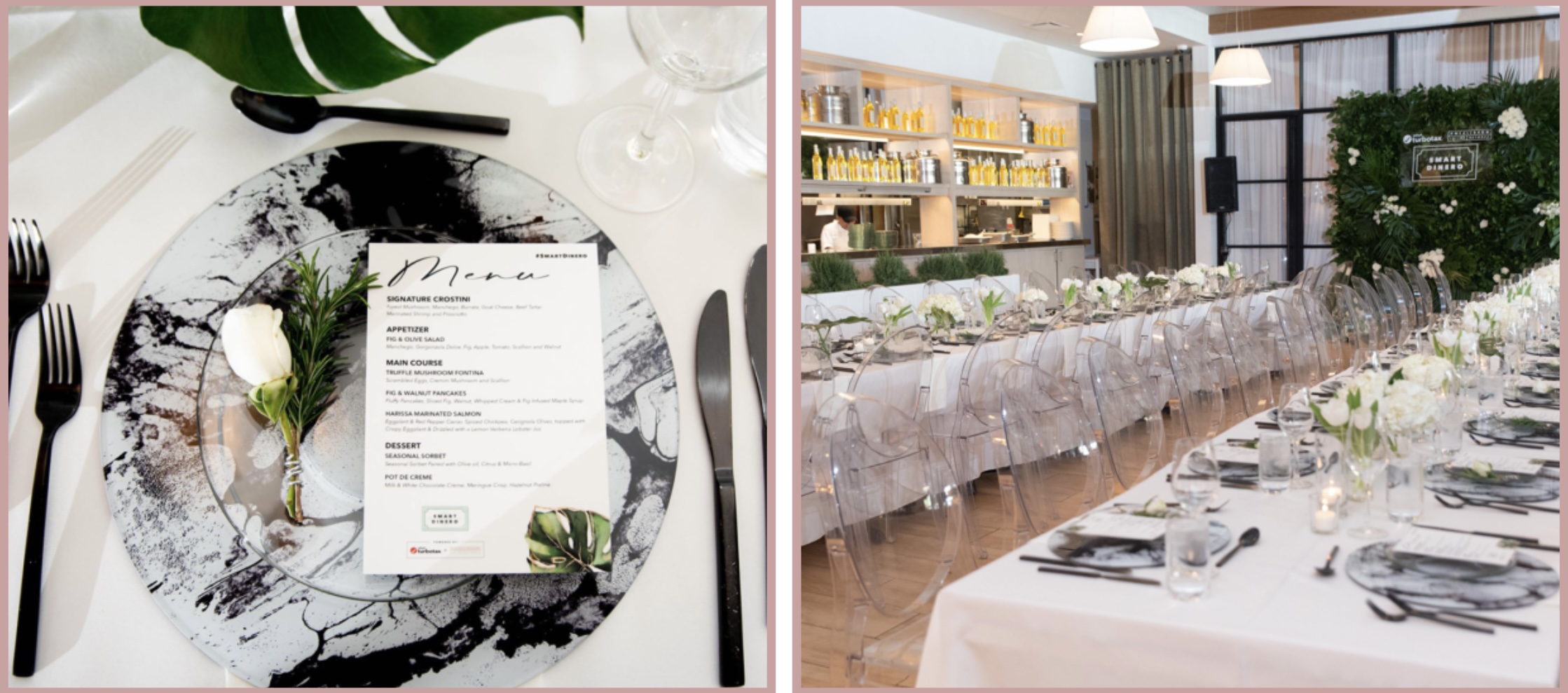 black white blairmorite placemat charger