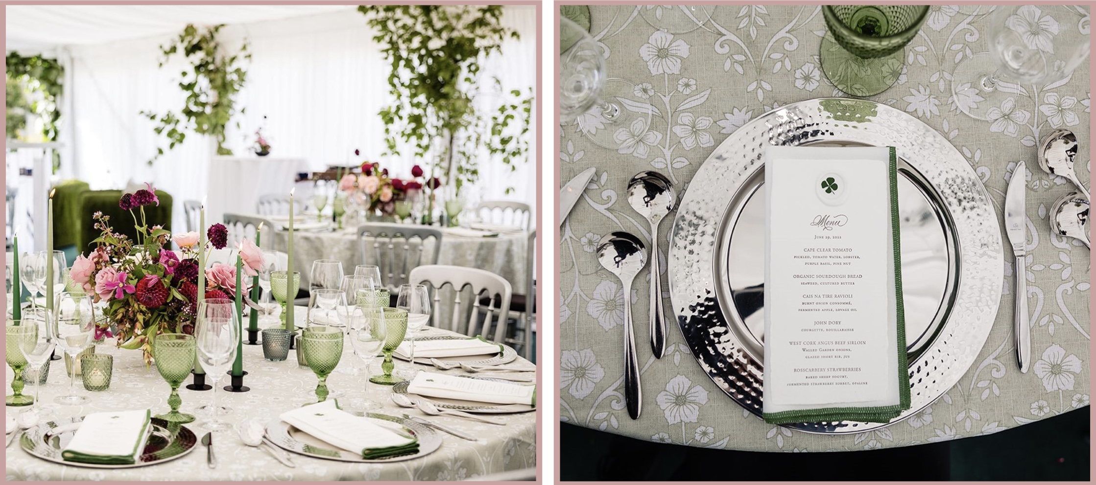 custom table linen rentals