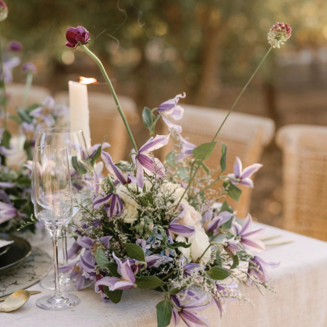 cream flor garden placemat charger