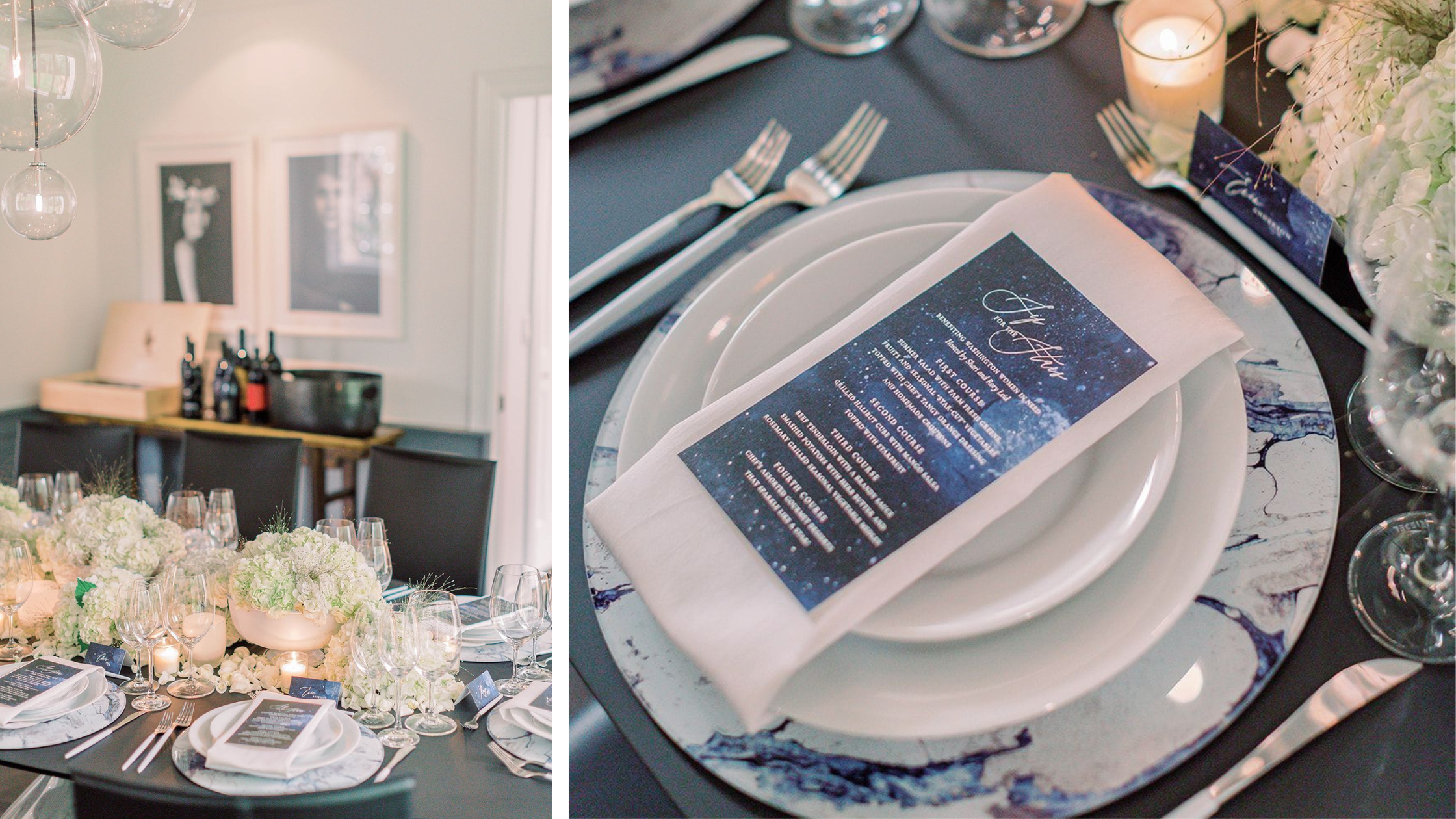 light blue white blairmorite placemat charger