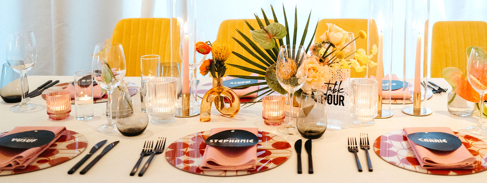 Seattle tabletop decor banner