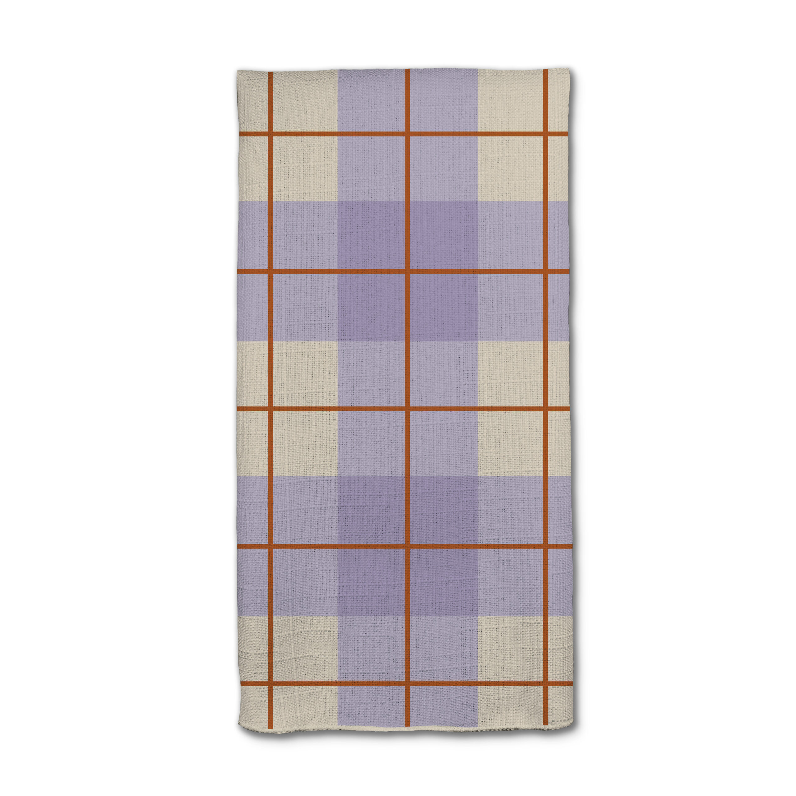 Orchid Bloom Burnt Orange Mod Plaid in Product Type: