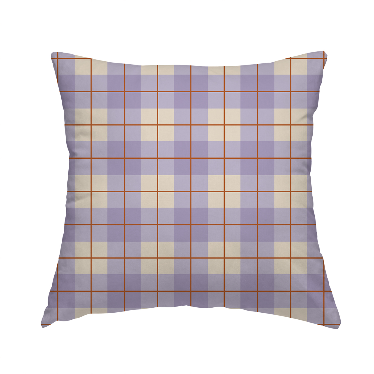 Orchid Bloom Burnt Orange Mod Plaid in Product Type: