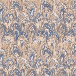 French Blue Caramel Ebru