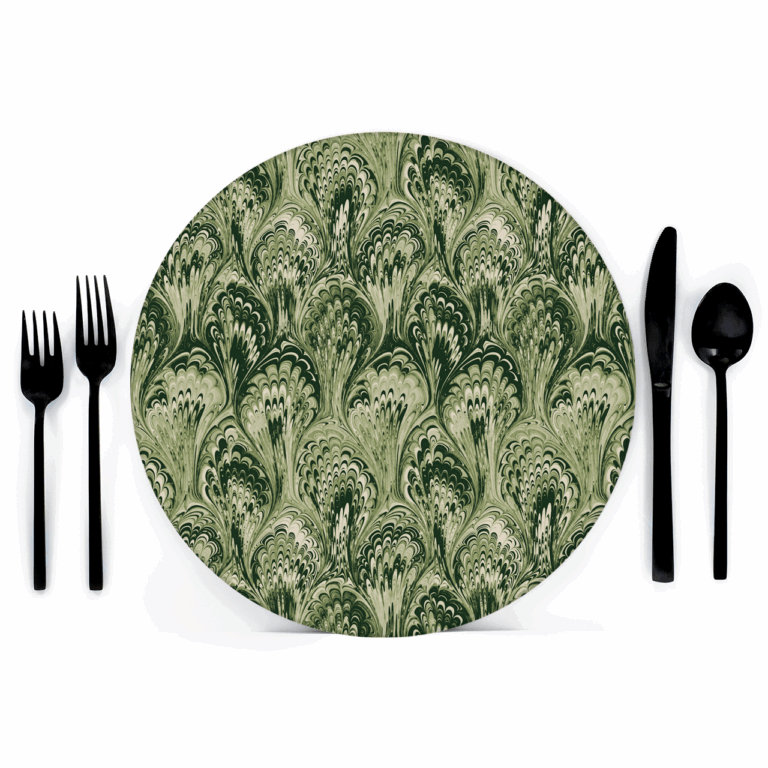 Loden Brunswick Ebru in Product Type: Chargers/Placemats
