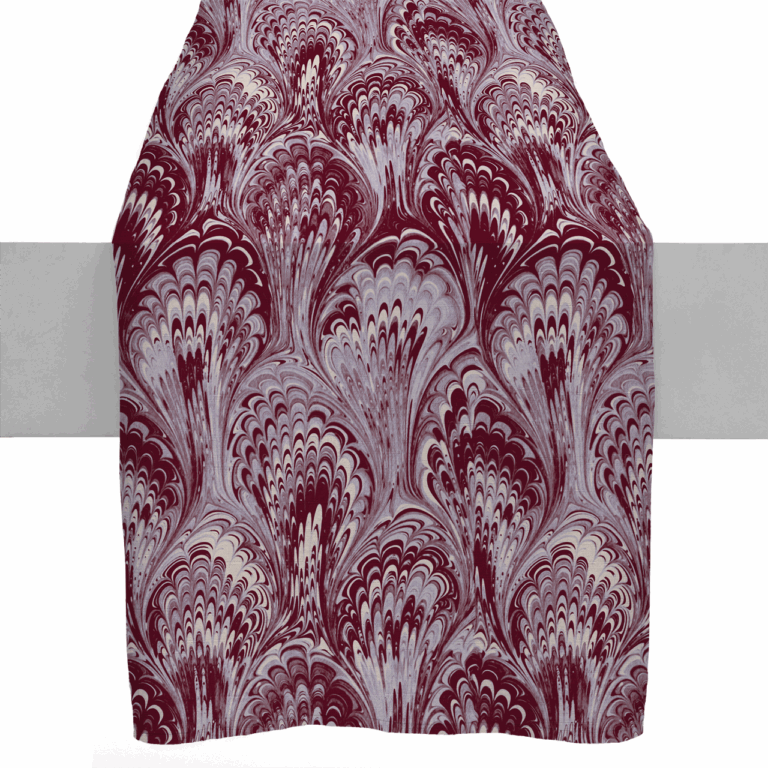 Maroon Orchid Bloom Ebru in Product Type: 