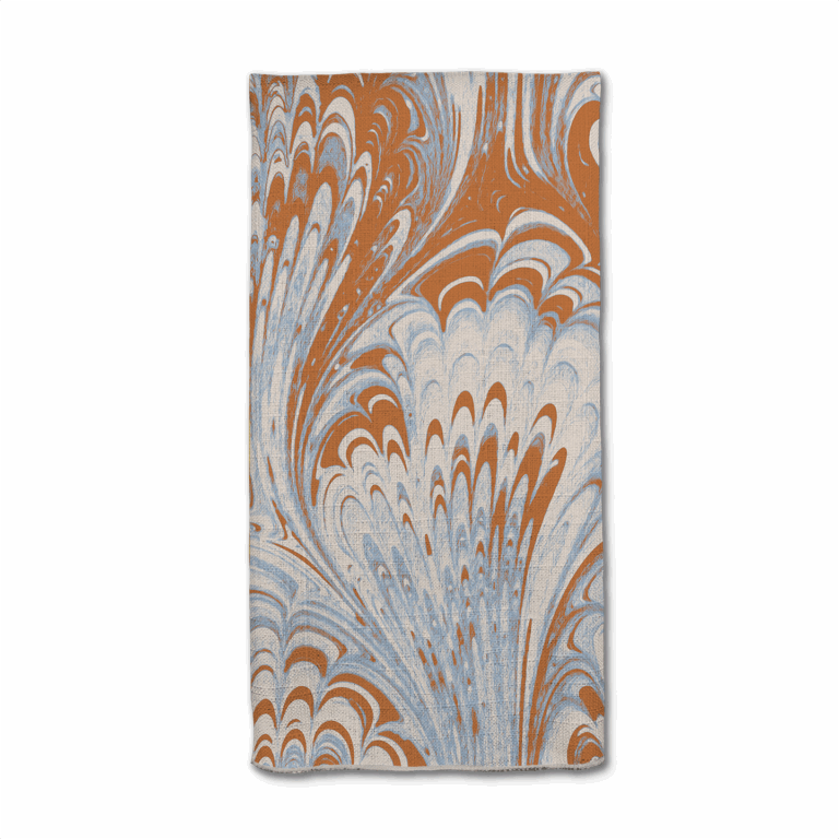 Terracotta Light Blue Ebru in Product Type: 