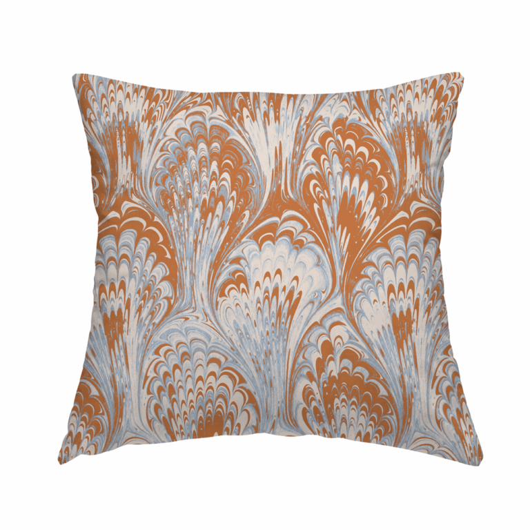 Terracotta Light Blue Ebru in Product Type: 